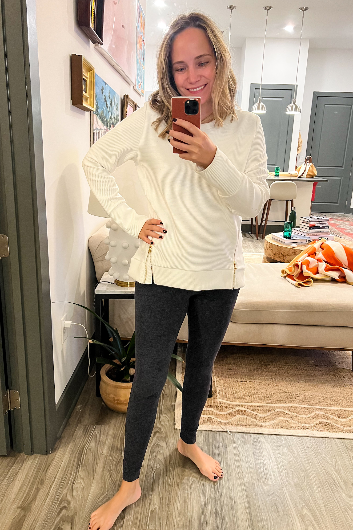 Addison Bay Pullover, Beyond Yoga Leggings | Outfit Diary, 10.26.22