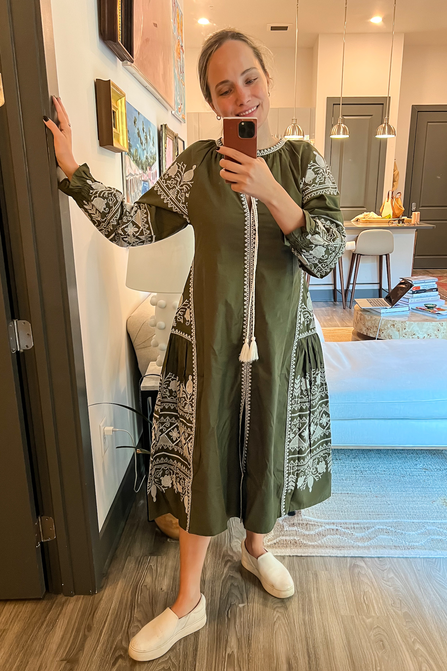 Julia Amory Kaftan | Outfit Diary, 10.26.22