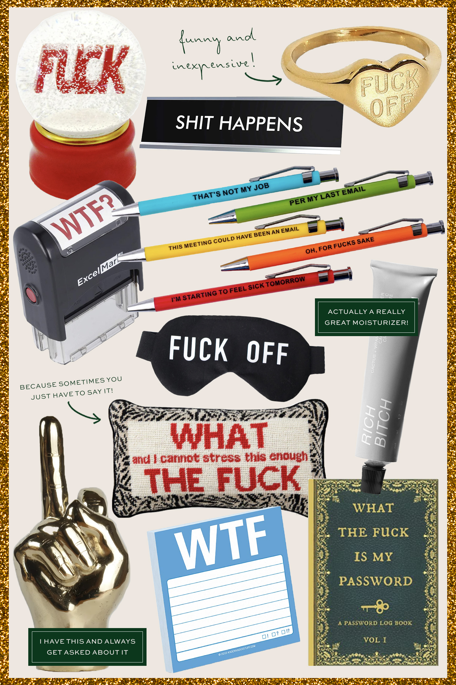 Gift Guide: F*ck It