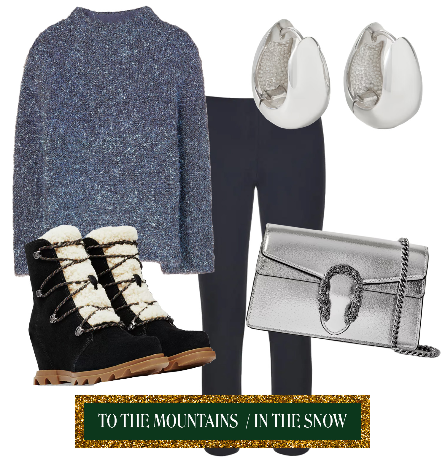 Snowy New Year's Eve Outfit Ideas