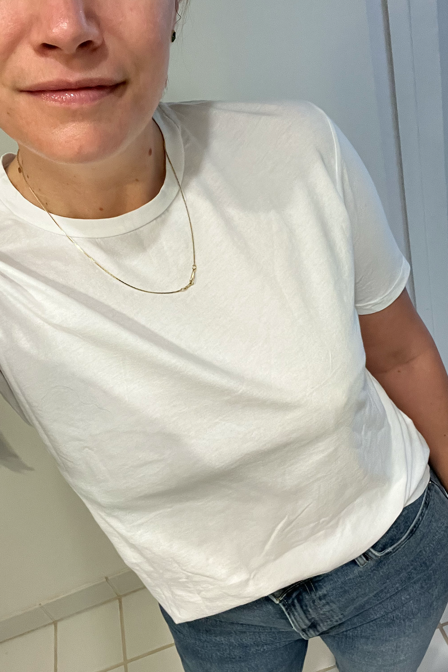 A new favorite white tee