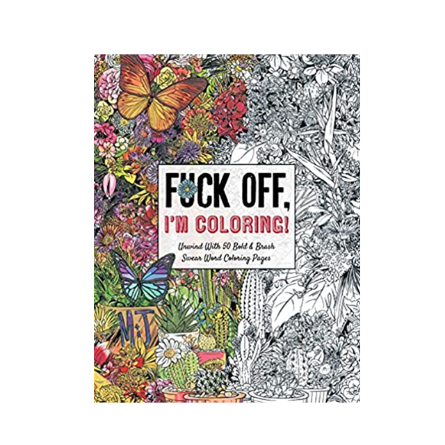 fuck off coloring book