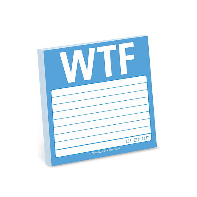 WTF post-it Notes